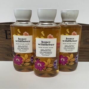 Bath & Body Works Honey Wildflower Shower Gel x 3